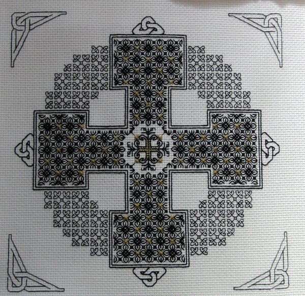 cross stitch celtic cross