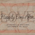 cross stitch happily ever after wedding
