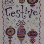 cross stitch be festive. Cross stitch needlework magazine, model cross stitch, christmas ornaments design